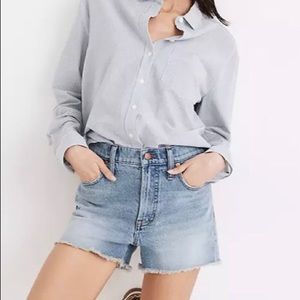 NWT Madewell 2021 High-Rise Denim Shorts
